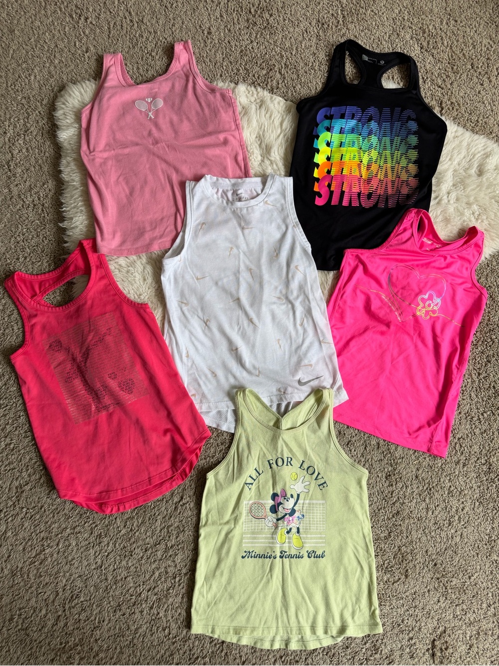 HUGE Lot of 6 Athletic Tanks | Sz S